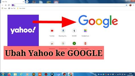 Cara Mengganti Yahoo Ke Google